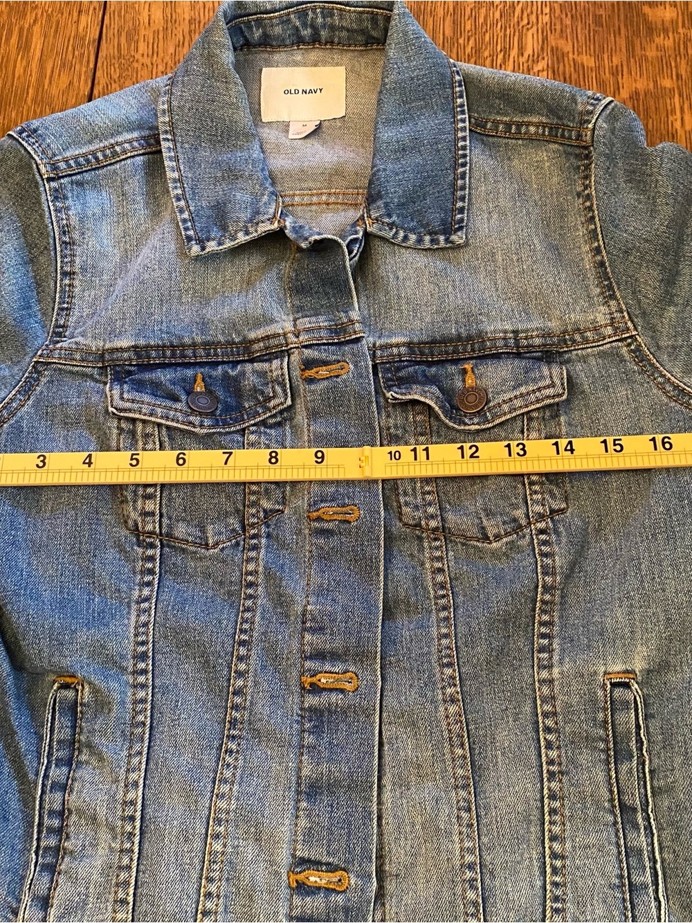 Old Navy Medium Wash Denim Jacket - Picture 7 of 9